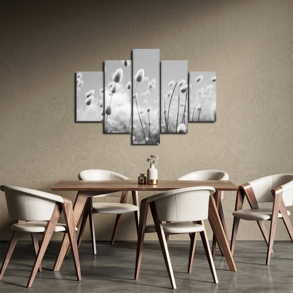 Slika - Boho trava od zečjeg repa (150x105 cm)