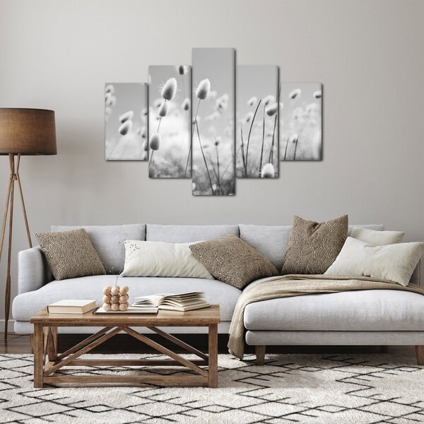 Slika - Boho trava od zečjeg repa (150x105 cm)