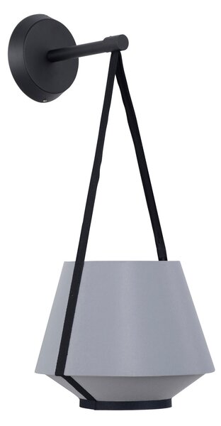 Zidne Svjetiljka Forestier, Carrie XS, prigušiv, Sivo, Dnevna soba, Tkanina / tekstil, Dizajn
