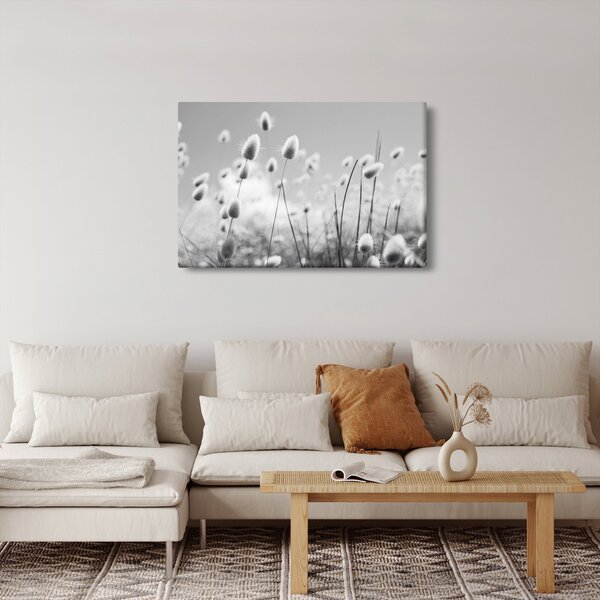 Slika - Boho trava od zečjeg repa (90x60 cm)