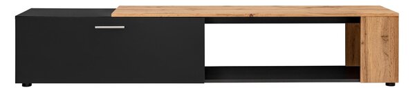 Set za dnevni boravak Mantes ZWT31 (crna mat + hrast wotan)