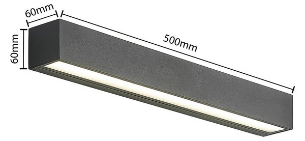 Vanjske Svjetiljka Arcchio, Lengo, Crno, Balkon, Aluminij, Moderan
