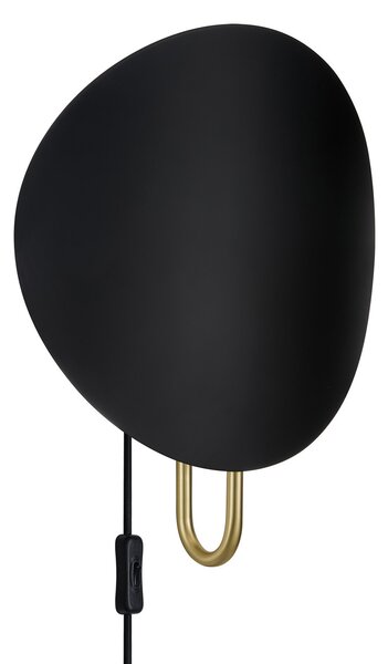 Zidne Svjetiljka DFTP by Nordlux, Spargo, Crno, Područje hodnika, Metal, Dizajn