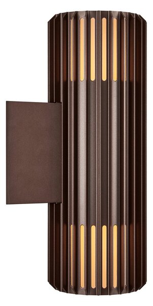 Vanjske Svjetiljka Nordlux, Aludra Double, prigušiv, Smeđa / hrđa, Aluminij