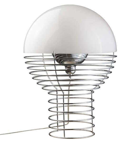 Stolne Lampa Verpan, Wire Large, Metalik, Dnevna soba, Metal, Dizajn