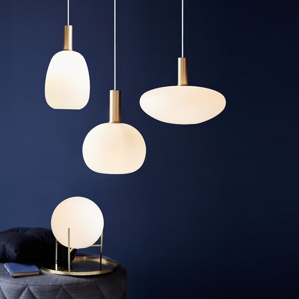 Stolne Lampa Nordlux, Alton, Bijela, Dnevna soba, Staklo, Moderan