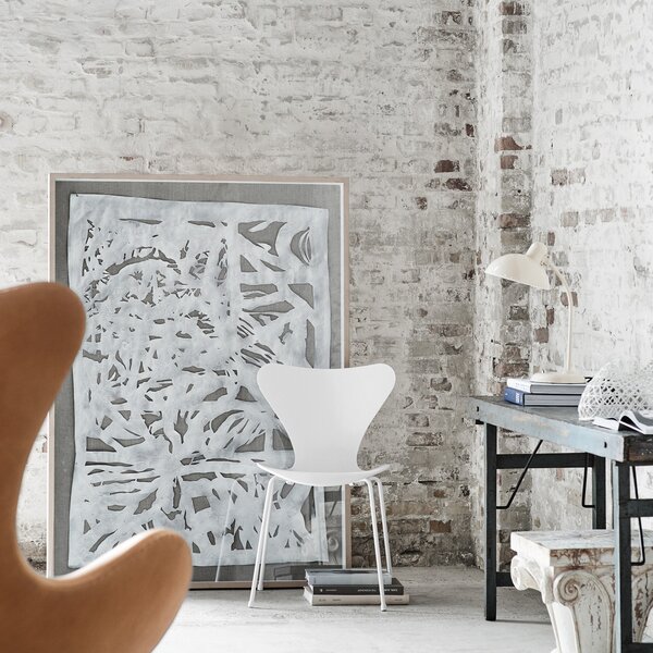 Stolne Lampa FRITZ HANSEN, Kaiser Idell 6556-T, Bijela, Dnevna soba, Metal, Dizajn
