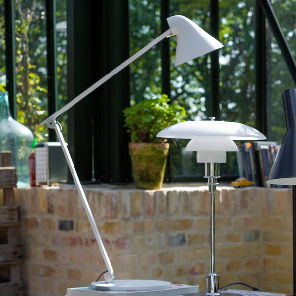 Stolne Lampa Louis Poulsen, NJP, prigušiv, Bijela, Dnevna soba, Metal, Dizajn