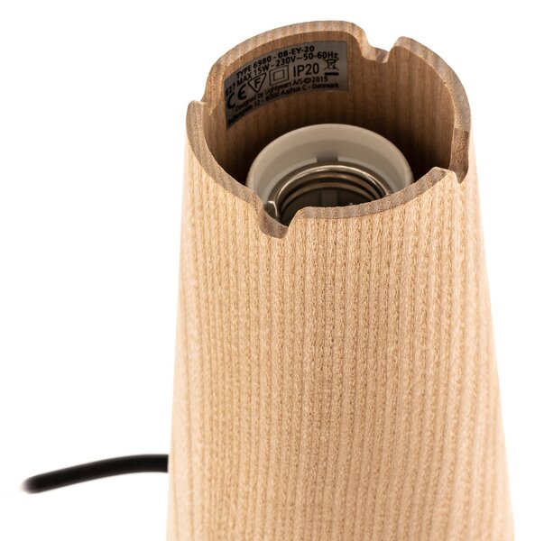 Stolne Lampa FRITZ HANSEN, Night Owl, Plava, Dnevna soba, Drvo, Dizajn