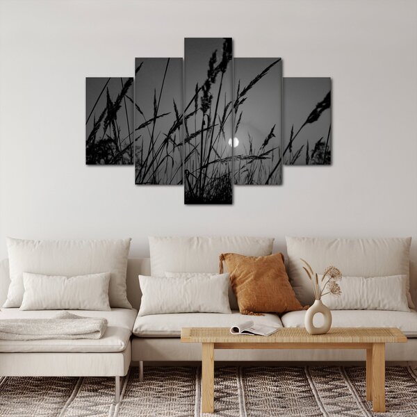 Slika - Livada sa zalaskom sunca (150x105 cm)