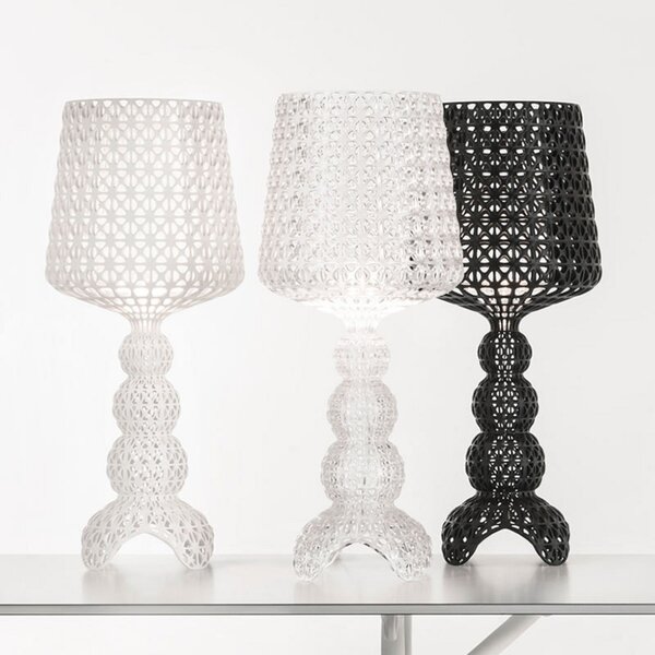 Stolne Lampa Kartell, Mini Kabuki, prigušiv, Providna, Dnevna soba, Plastika, Dizajn