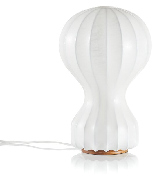 Stolne Lampa FLOS, Gatto Piccolo, prigušiv, Bijela, Dnevna soba, Tkanina / tekstil, Dizajn