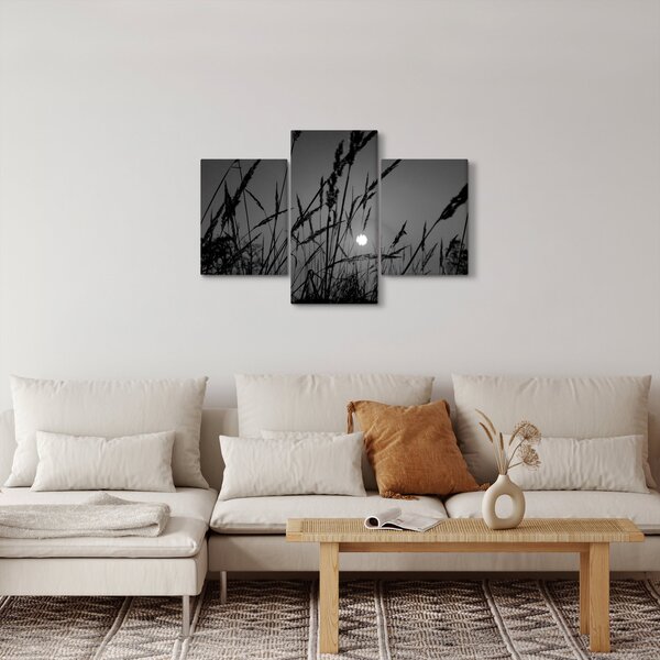 Slika - Livada sa zalaskom sunca (90x60 cm)