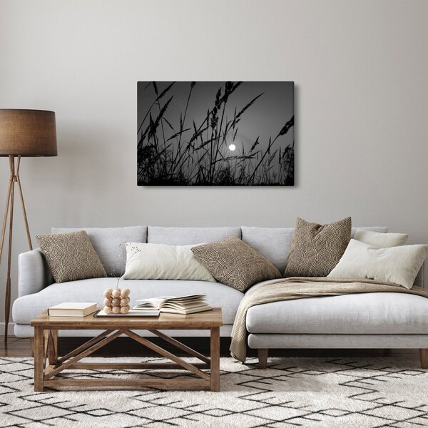 Slika - Livada sa zalaskom sunca (90x60 cm)