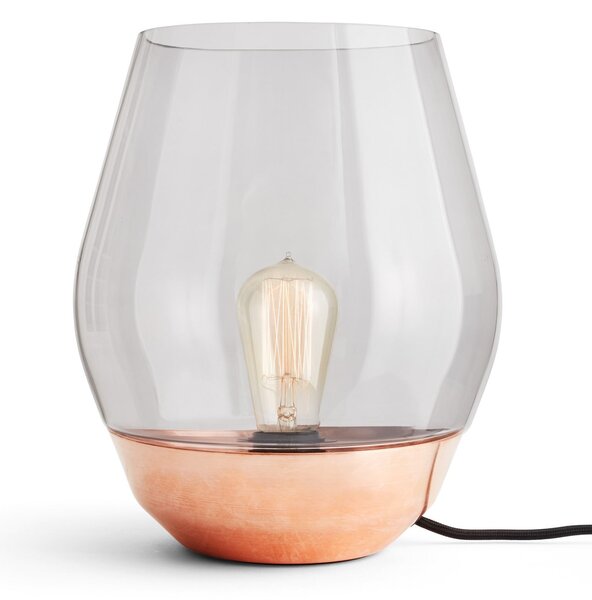 Stolne Lampa New Works, Bowl, Bakar, Dnevna soba, Metal, Dizajn