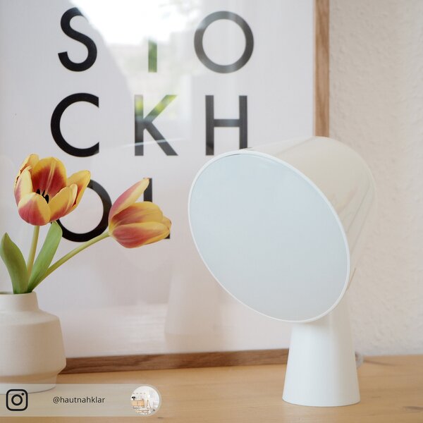 Stolne Lampa Foscarini, Binic, Bijela, Dnevna soba, Plastika, Dizajn