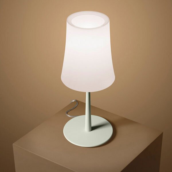 Stolne Lampa Foscarini, Birdie Easy, Bijela, Dnevna soba, Metal, Dizajn