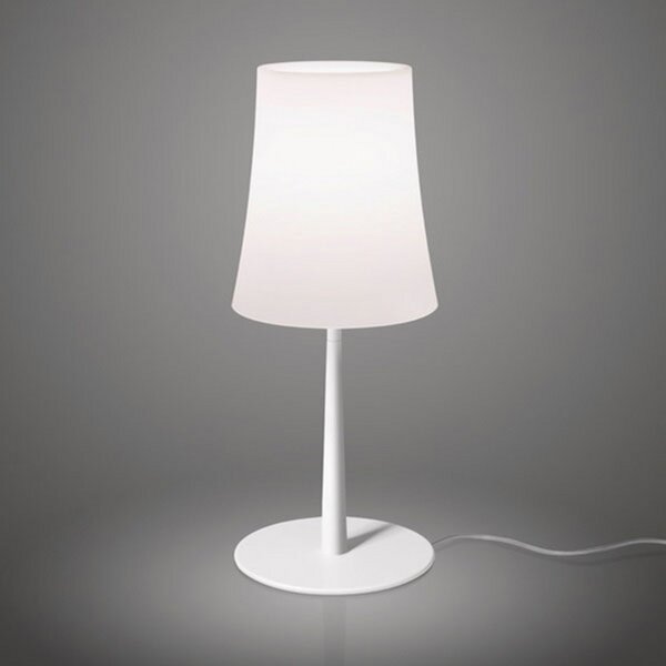 Stolne Lampa Foscarini, Birdie Easy, Bijela, Dnevna soba, Metal, Dizajn