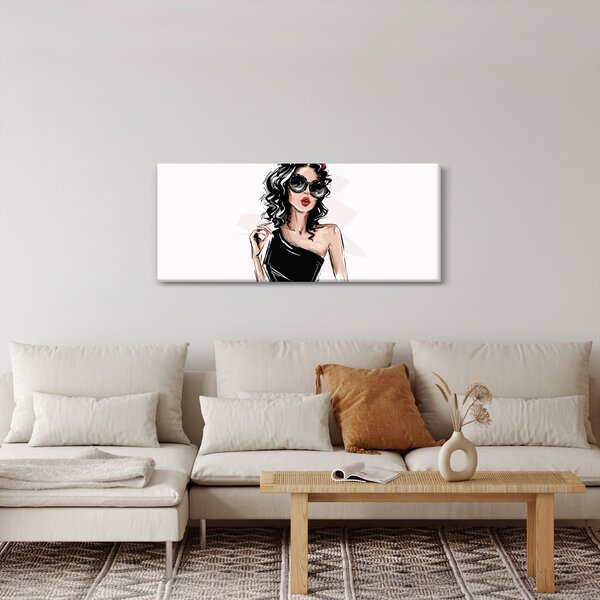 Slika - Modna žena (120x50 cm)