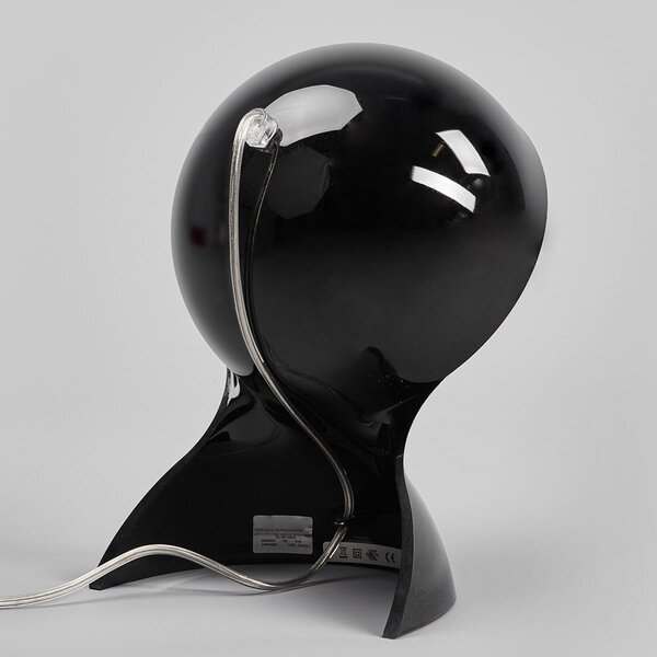 Stolne Lampa Artemide, Dalù, Crno, Dnevna soba, Plastika, Dizajn
