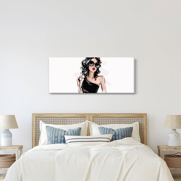 Slika - Modna žena (120x50 cm)