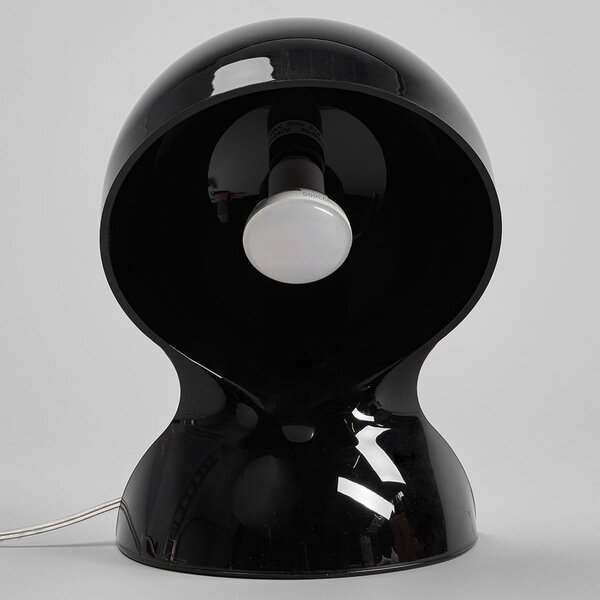Stolne Lampa Artemide, Dalù, Crno, Dnevna soba, Plastika, Dizajn