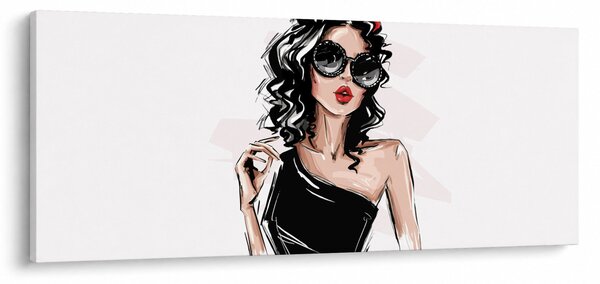 Slika - Modna žena (120x50 cm)