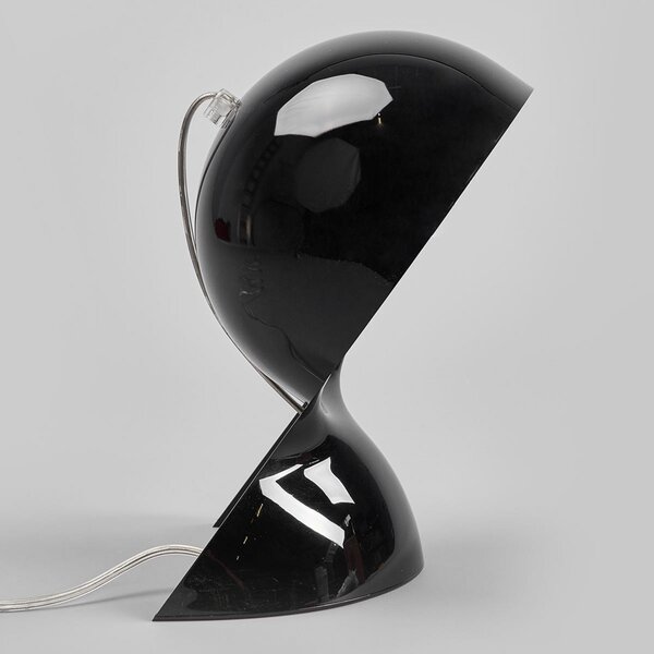 Stolne Lampa Artemide, Dalù, Crno, Dnevna soba, Plastika, Dizajn