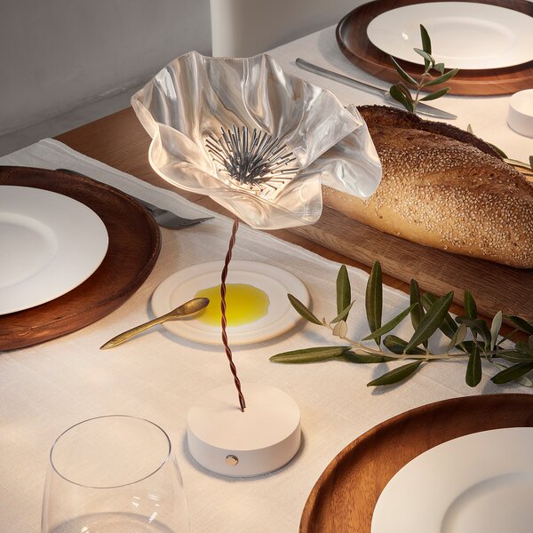 Stolne Lampa Slamp, Lafleur, prigušiv, Providna, Dnevna soba, Plastika, Dizajn
