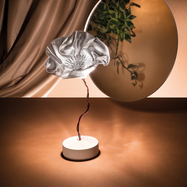 Stolne Lampa Slamp, Lafleur, prigušiv, Providna, Dnevna soba, Plastika, Dizajn