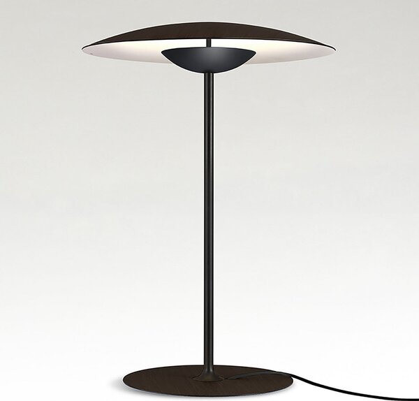 Stolne Lampa MARSET, Ginger S, prigušiv, Drvo, Dnevna soba, Drvo, Dizajn