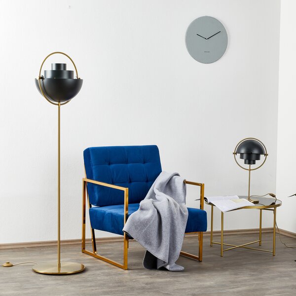 Stolne Lampa GUBI, Multi-Lite, Zlato / mjed, Dnevna soba, Metal, Dizajn