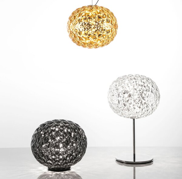 Stolne Lampa Kartell, Planet, prigušiv, Providna, Dnevna soba, Plastika, Dizajn