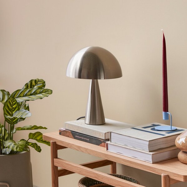 Stolne Lampa Hübsch, Mush Mini, Metalik, Dnevna soba, Metal, Dizajn