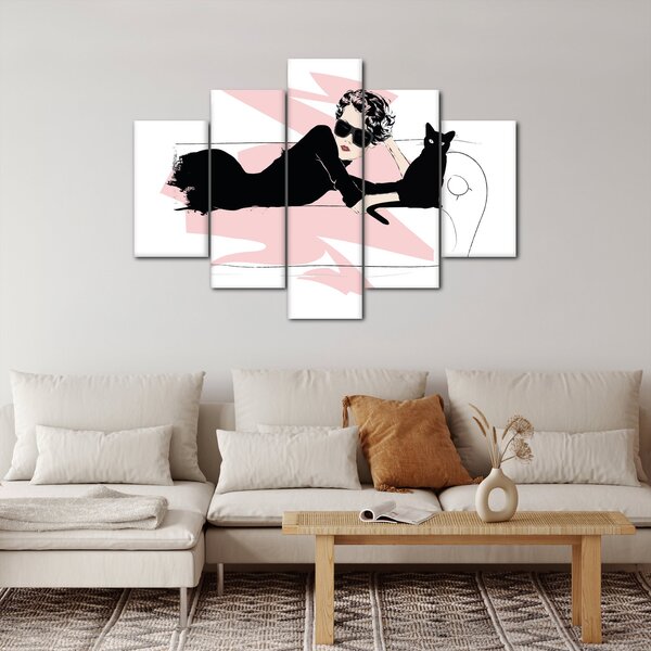 Slika - Modna dama (150x105 cm)
