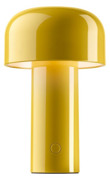 Stolne Lampa FLOS, Bellhop, prigušiv, Žuta, Dnevna soba, Plastika, Dizajn