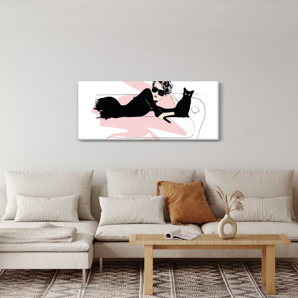 Slika - Modna dama (120x50 cm)
