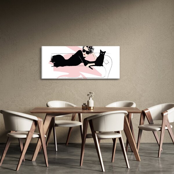 Slika - Modna dama (120x50 cm)