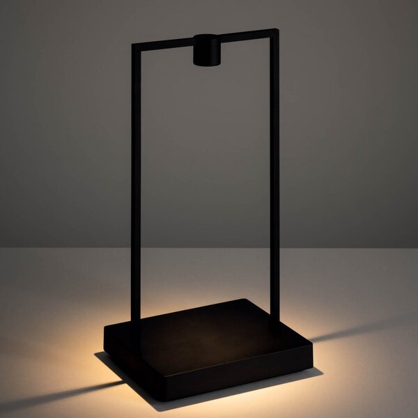 Stolne Lampa Artemide, Curiosity Focus, prigušiv, Crno, Dnevna soba, Metal, Dizajn