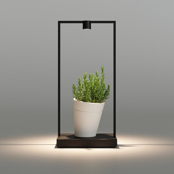 Stolne Lampa Artemide, Curiosity, prigušiv, Crno, Dnevna soba, Metal, Dizajn