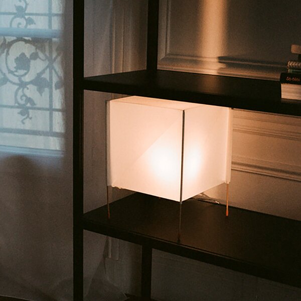 Stolne Lampa HAY, Paper Cube, Bijela, Dnevna soba, Plastika, Dizajn