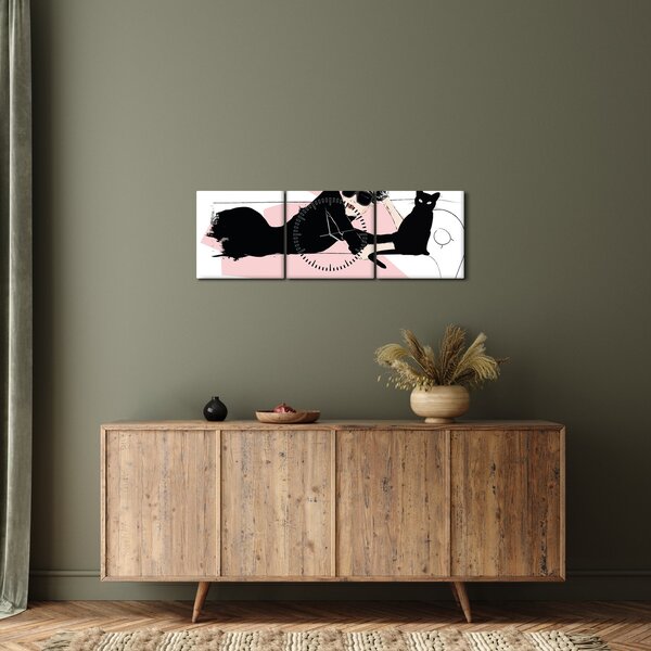 Slika - Modna dama (sa satom) (90x30 cm)