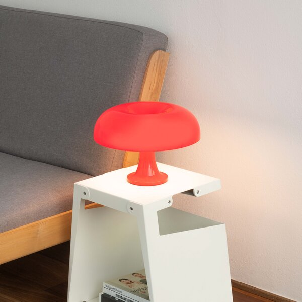 Stolne Lampa Artemide, Nessino, Crvena, Dnevna soba, Plastika, Dizajn