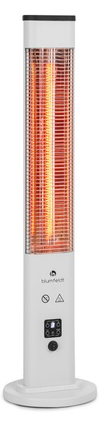 Blumfeldt Heat Guru Plus, vanjski radijator, 1200 W, 3 stupnja topline, daljinski upravljač