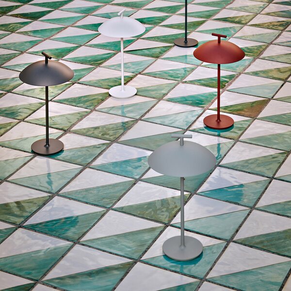 Stolne Lampa Kartell, Mini Geen-A, Zelena, Dnevna soba, Metal, Dizajn