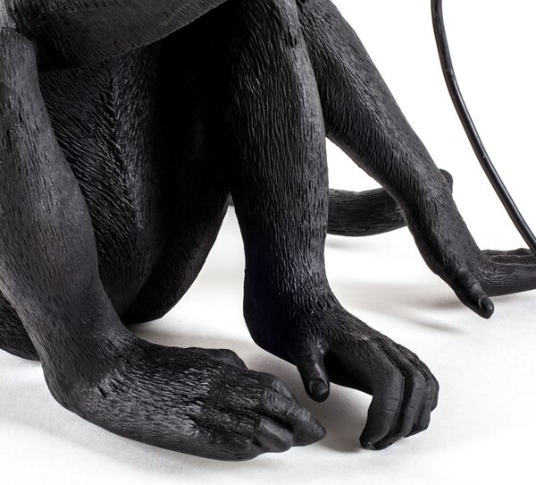 Vanjske Svjetiljka SELETTI, Monkey Lamp, Crno, Plastika, Dizajn