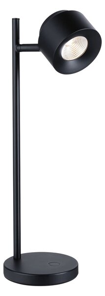 Stolne Lampa Paulmann, Puric Pane I, prigušiv, Crno, Dnevna soba, Metal, Moderan