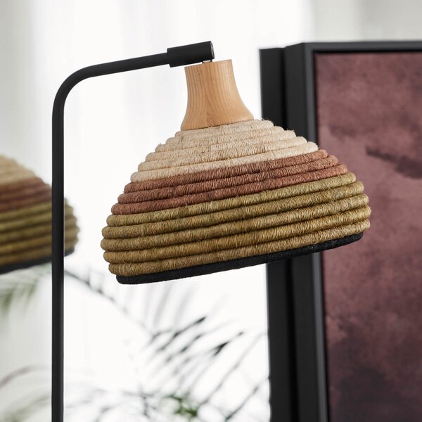 Stolne Lampa Forestier, Grass, Crno, Dnevna soba, Metal, Dizajn