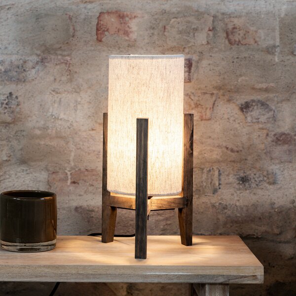 Stolne Lampa Markslöjd, Eruca, Drvo, Dnevna soba, Drvo, Skandinavski