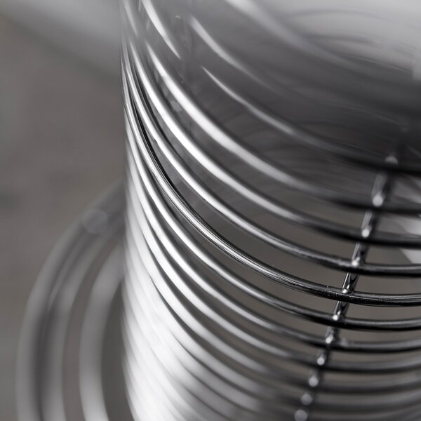 Podne Lampa Verpan, Wire, Metalik, Dnevna soba, Metal, Dizajn